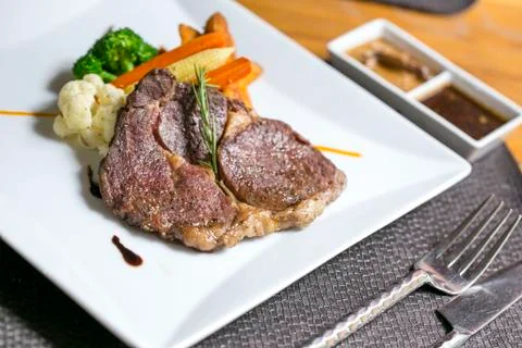 RIbeye Steak 스톡 사진