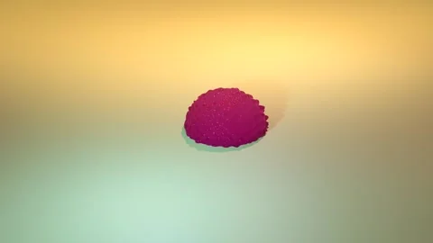 A Ribosome on a Eukaryotic Cell's Endoplasmic Reticulum Stock Footage 335814897