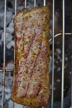 Ribs BBQ Stock Photos