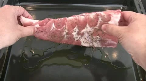 Ribs Stock Footage 10797324