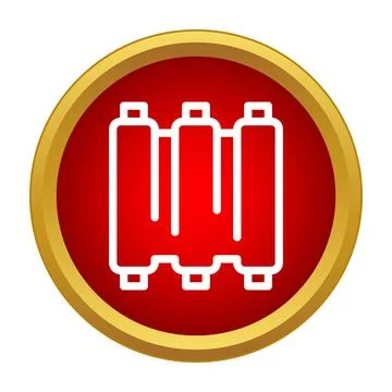 Ribs icon representing meat and food concepts Stock Illustration