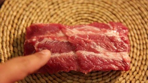 Ribs, ribs, pork (2) Stock Footage 202260209