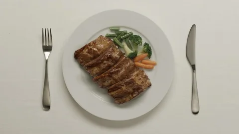 Ribs1 Stock Footage 119766988