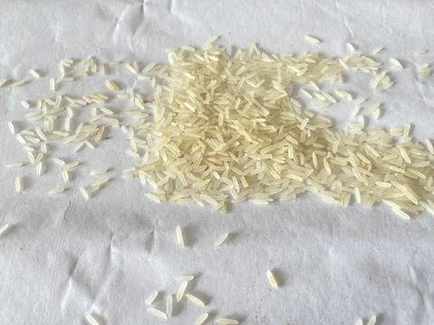 Rice abstract white background Stock Photos