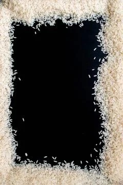 Rice background. Stock Photos