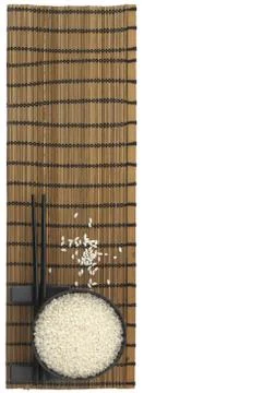 Rice banner Stock Photos