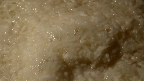 Rice is being prepared Stock Footage 312379228