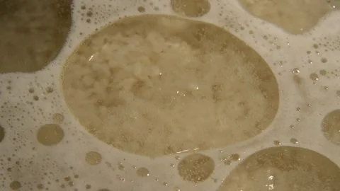 Rice is being prepared Vidéo 312379250