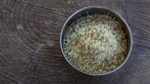 Rice in a bowl, continually disappearing 動画素材 68572290
