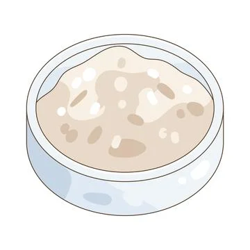 Rice bowl Stock Illustration