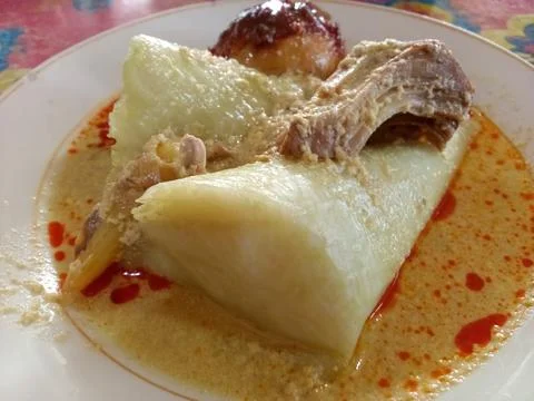 Rice cake with vegetables Stock Photos