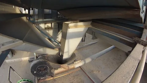 Rice Cleaning Machine Stock Footage 81776268