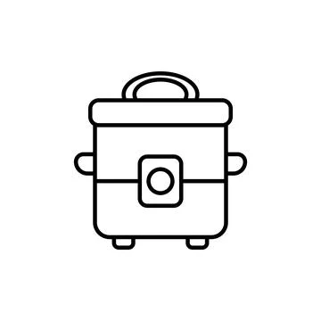 Rice cooker icon vector Stock Illustration