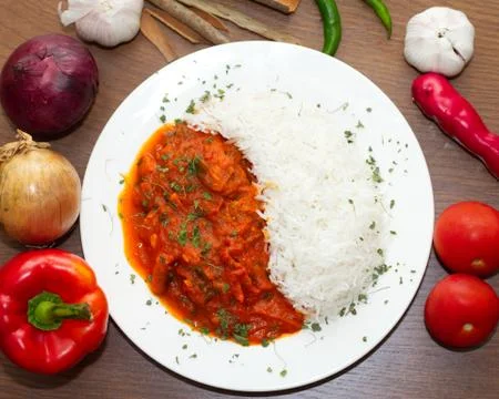 Rice Dish Foto stock