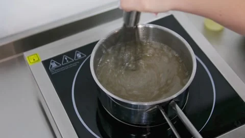 Rice dressing Sushi making process Master class. Step by step Video set male Stock Footage 282078788