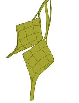 Rice dumpling Stock Illustration