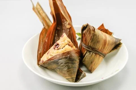 Rice dumplings Stock Photos