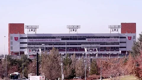 Rice-Eccles Stadium Video stock 142541586