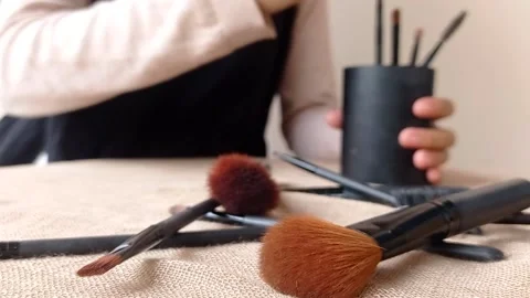 Rice field with mountain and cloud Stock Footage 146253283