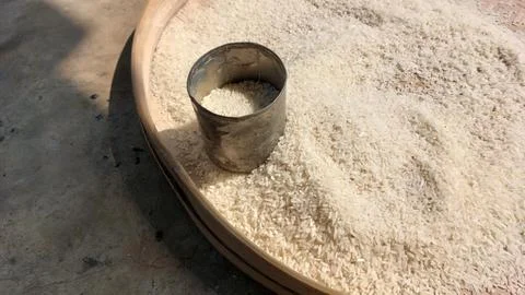 Rice grain Foto stock