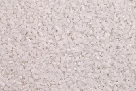 Rice grains close up. Background Stock Photos