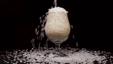 Rice Grains Video stock 332787641