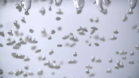 Rice grains in the water Stock Footage 64544077