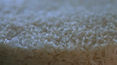 Rice in Large Jar Video stock 50387469