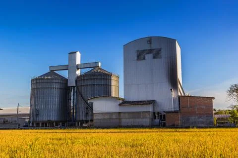 Rice mill Stock Photos