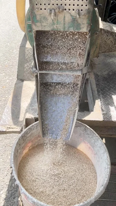 Rice Milling Stock Footage 336896695