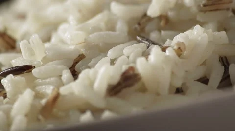 Rice mix rotating 库存影片 46081102