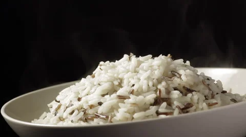 Rice mix rotating Video stock 46081305
