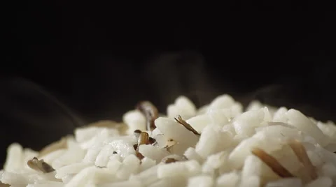 Rice mix rotating Video stock 46081496