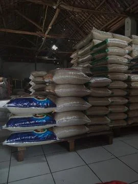 Rice package Stock Photos