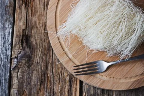 Rice pasta Foto stock