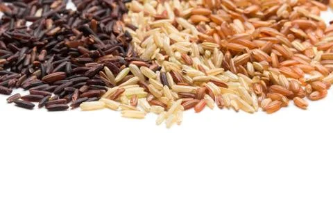 Rice on a pile Stock Photos