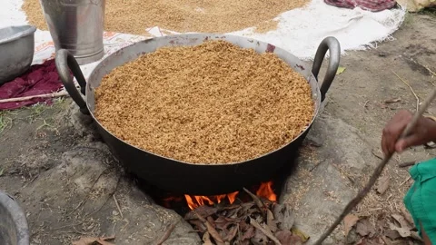 Rice Preparation Stock-Footage 342280564