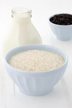 Rice pudding ingredients Фото