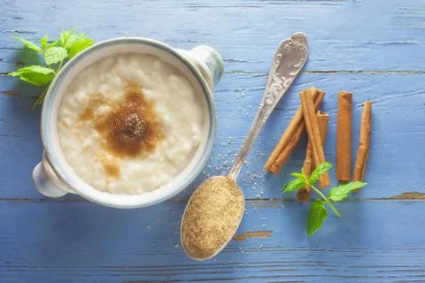 Rice Pudding Foto stock