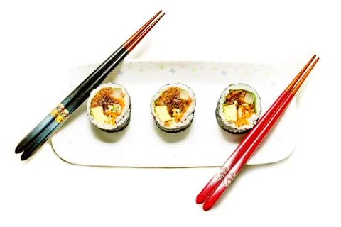 Rice roll 1 Foto stock