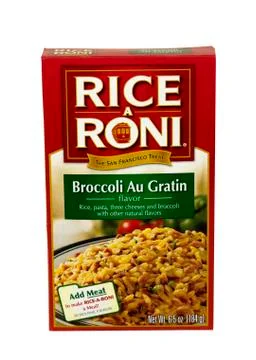 Rice A Roni 스톡 사진
