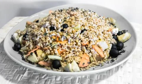 Rice salad Stock Photos