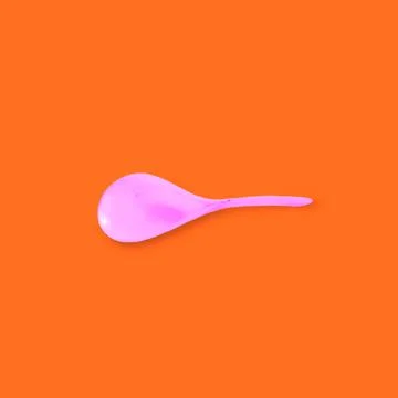 Rice scoop with plastic material Stock Photos
