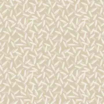 Rice seamless pattern Stock Illustration