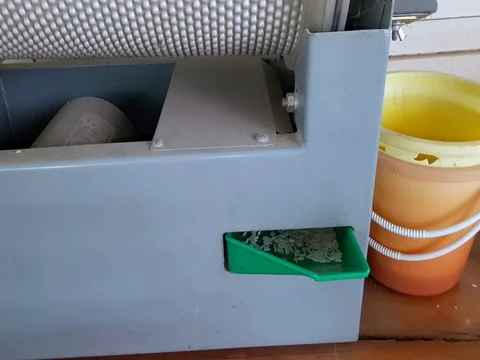 Rice seed  from a small mill. Stock Footage 85118848