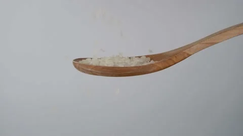 Rice slow motion Stock Footage 236449393