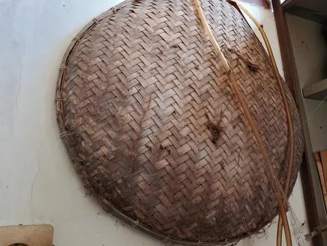 A rice strainer Foto stock