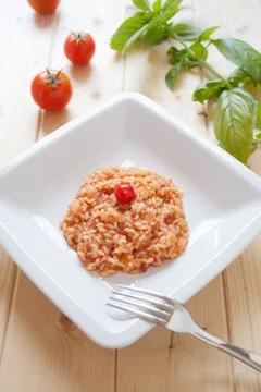 Rice with tomato Stock Photos