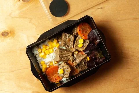 Rice with vegetables Stock Photos