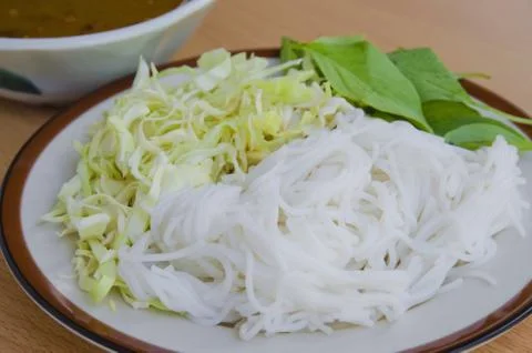 Rice vermicelli Stock Photos